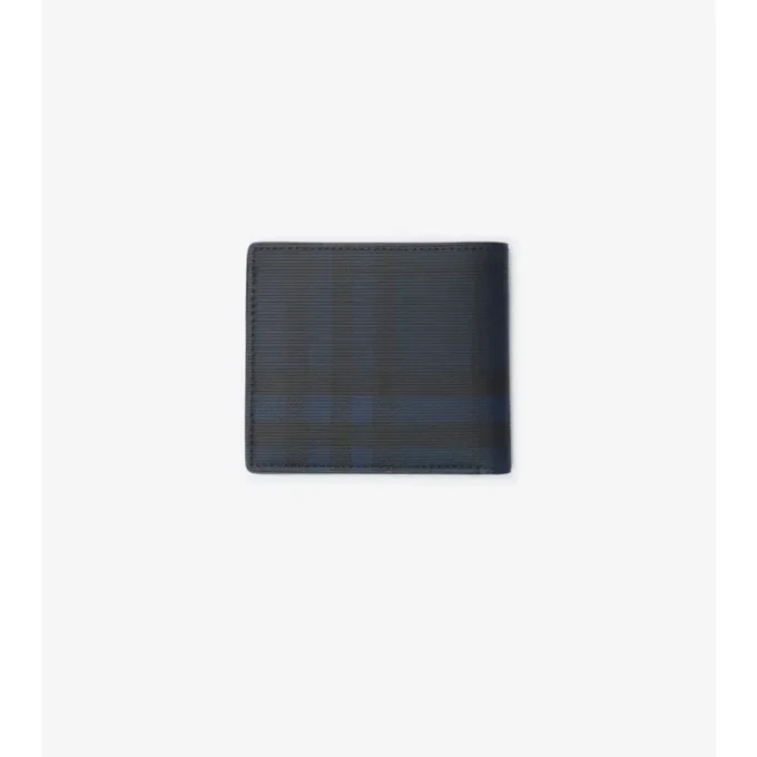 Check Bifold Coin Wallet 