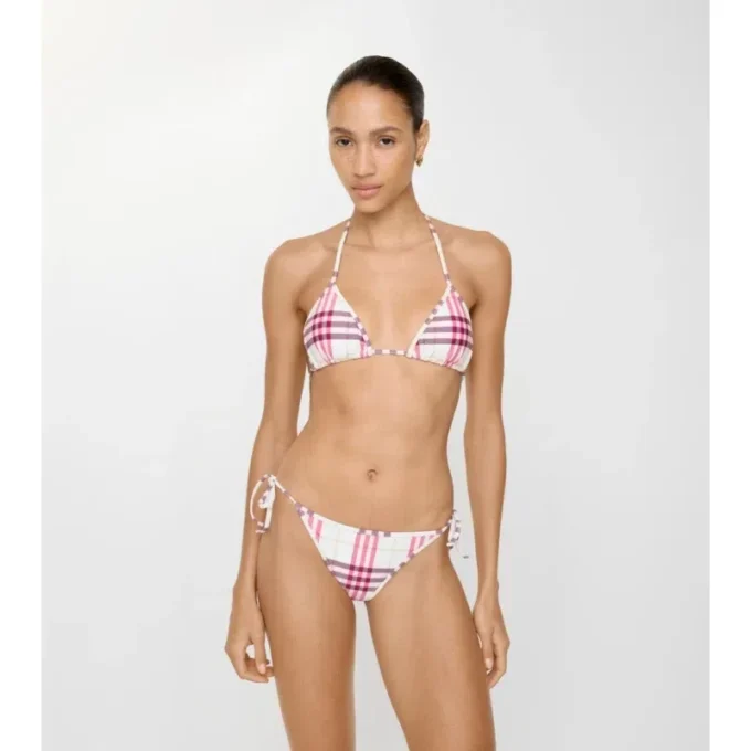 Check Bikini Top