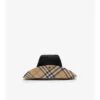 Check Brim Gabardine Hat