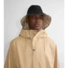 Check Brim Gabardine Hat