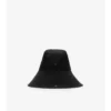 Check Brim Gabardine Hat