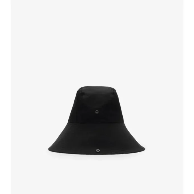 Check Brim Gabardine Hat