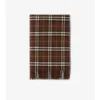 Check Cashmere Blanket