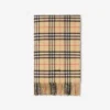 Check Cashmere Blanket