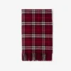 Check Cashmere Blanket