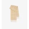 Check Cashmere Blend Scarf