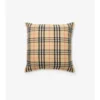 Check Cashmere Cushion