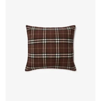 Check Cashmere Cushion