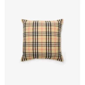 Check Cashmere Cushion