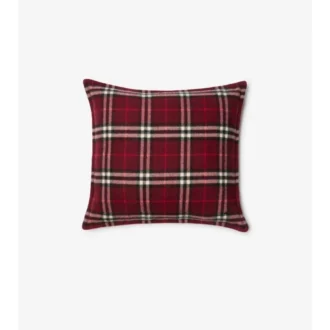 Check Cashmere Cushion