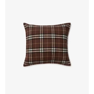 Check Cashmere Cushion