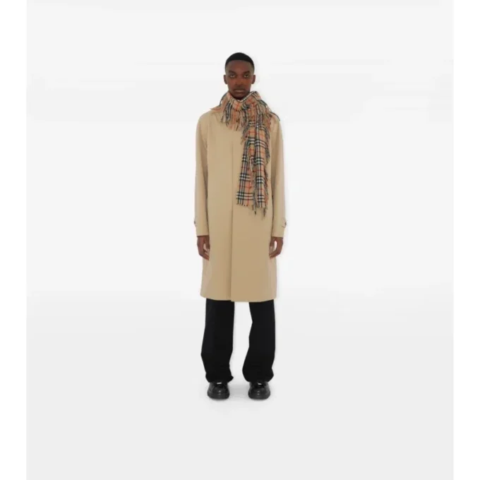 Check Cashmere Happy Scarf