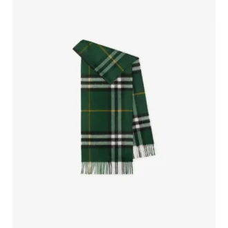 Check Cashmere Scarf