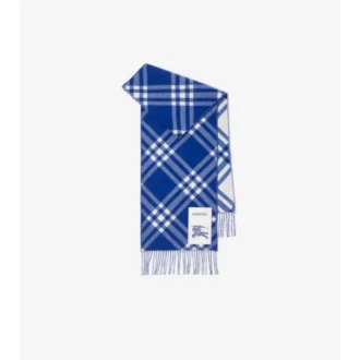 Check Cashmere Scarf