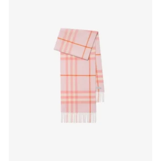 Check Cashmere Scarf