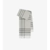 Check Cashmere Scarf