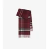Check Cashmere Scarf