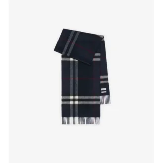 Check Cashmere Scarf