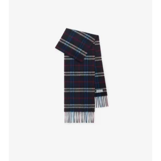 Check Cashmere Scarf