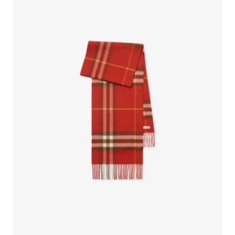 Check Cashmere Scarf