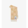 Check Cashmere Scarf