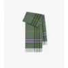 Check Cashmere Scarf
