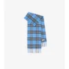 Check Cashmere Scarf