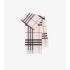 Check Cashmere Scarf