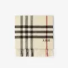 Check Cashmere Scarf