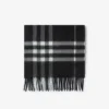 Check Cashmere Scarf
