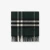 Check Cashmere Scarf