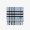 Check Cashmere Scarf