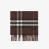 Check Cashmere Scarf