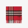 Check Cashmere Scarf