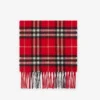 Check Cashmere Scarf
