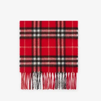 Check Cashmere Scarf