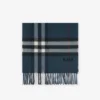 Check Cashmere Scarf