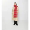 Check Cashmere Scarf