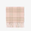 Check Cashmere Scarf