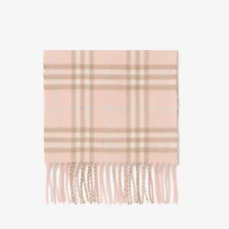 Check Cashmere Scarf