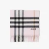 Check Cashmere Scarf