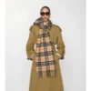 Check Cashmere Scarf