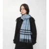 Check Cashmere Scarf
