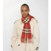 Check Cashmere Scarf