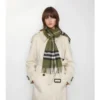 Check Cashmere Scarf