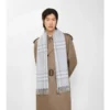 Check Cashmere Scarf