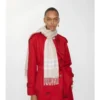 Check Cashmere Scarf