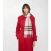 Check Cashmere Scarf