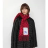 Check Cashmere Scarf