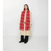 Check Cashmere Scarf
